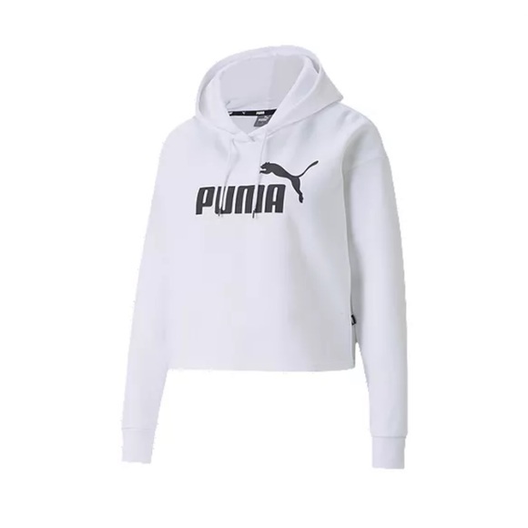 Puma Sweaters - PUMA Women's Crop Hoodie New with Tags